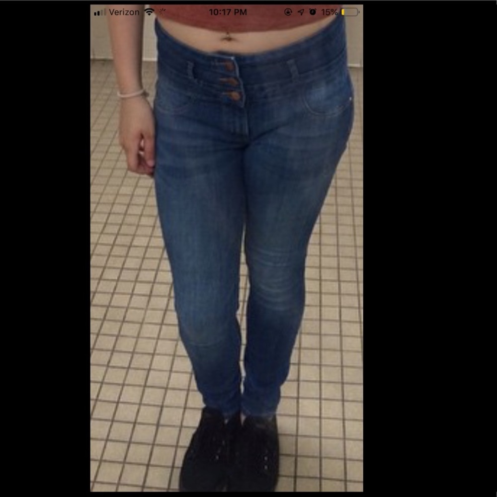 Charlotte Russe high waisted jeans